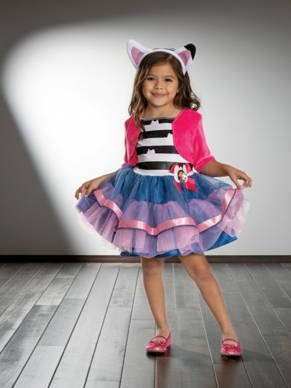 Gabby's Dollhouse Tutu Dress Kids Costume Disguise Dress up Gift Sz Toddler 2T